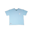 SKY Blue Oversize Drop Shoulder T-shirt